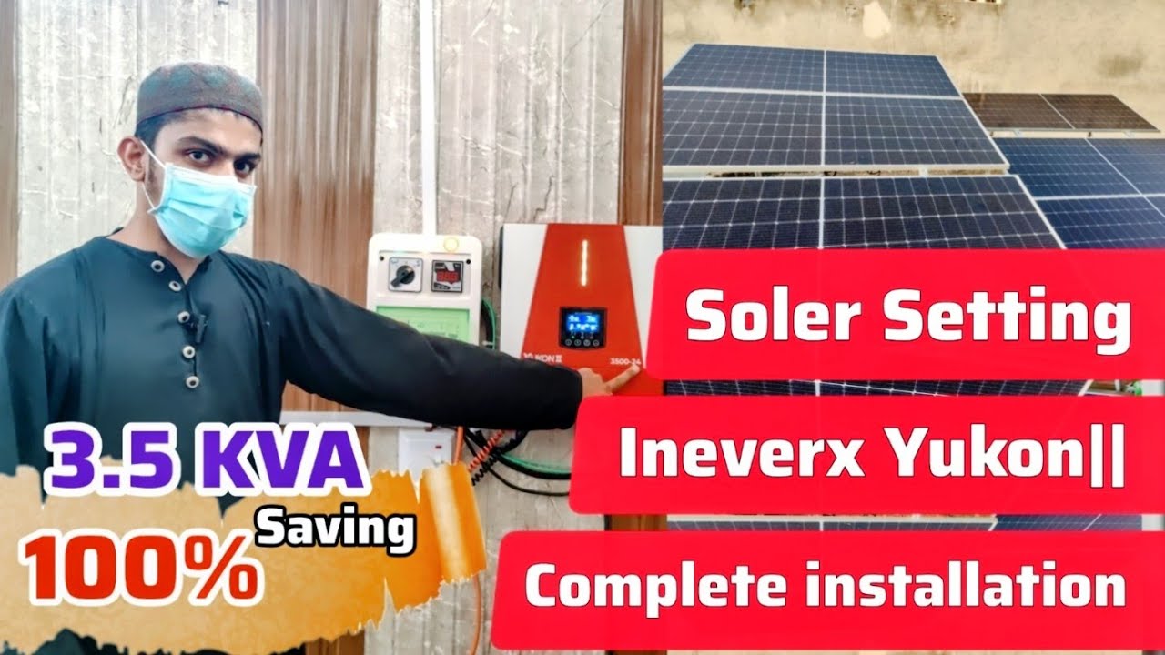Complete installation guide Of 3500 Watts Solar System | Solar System ...