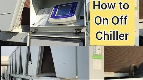 How to ON OFF Carrier 30XA chiller in Hindi Urdu #chiller #carrier #hvac #hvaclife #youtube #support