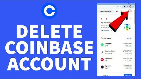 How to Delete Coinbase Account || Remove Account || Coinbase 2022