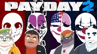 【給料日だぜ金出しな!!】ゼトちゃん達のPAYDAY2 #2【もがみ☆ぽぬお☆みちほ】