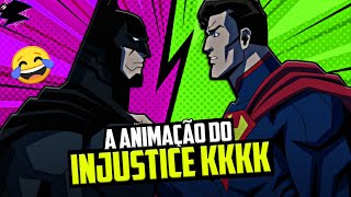 A PIOR ANIMAÇÃO DA DC COMICS KKKKK | INJUSTICE - NERDTRASH