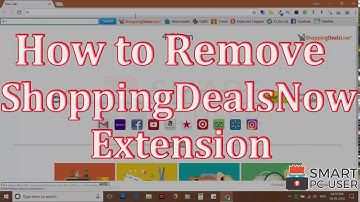 How to Remove ShoppingDealsLive Extension from Google Chrome