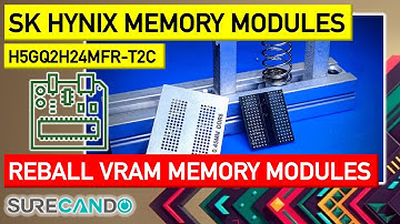 Reballing SK Hynix H5GQ2H24MFR-T2C BGA VRAM Memory Module GDDR5 SGRAM DRAM