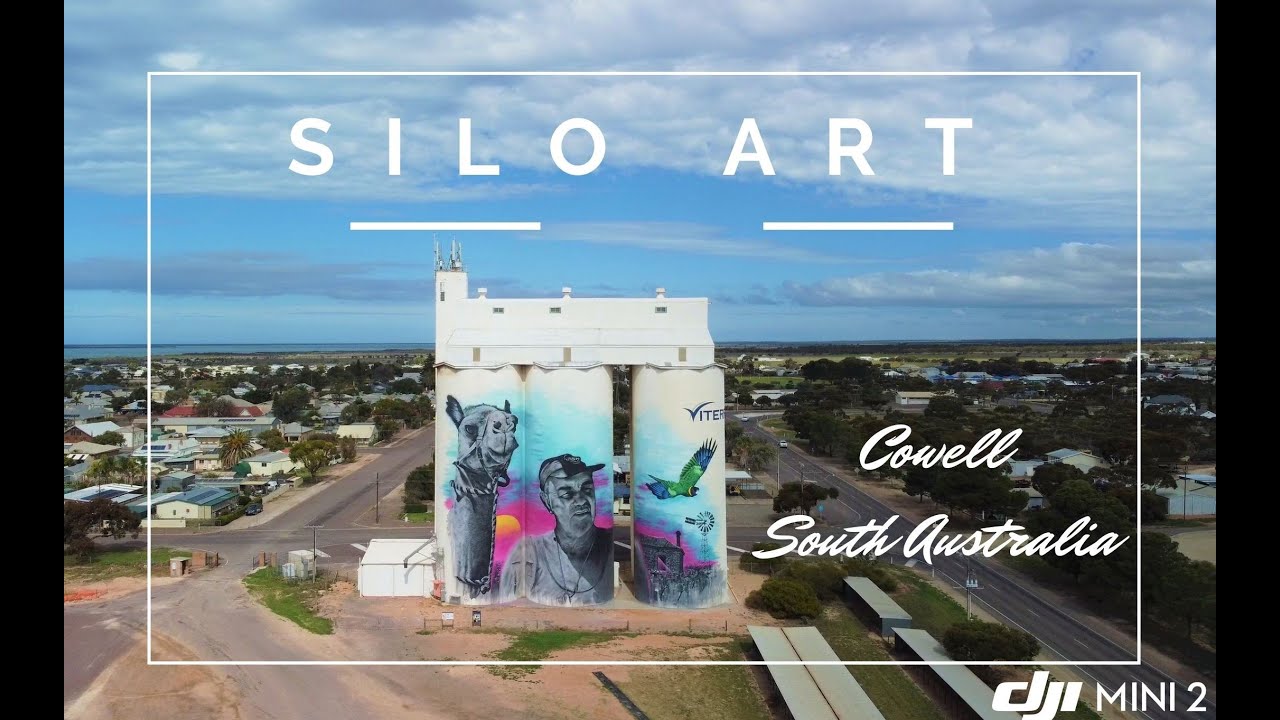 DJI Mini 2 | Silo Art | Cowell, South Australia | tonesdrone