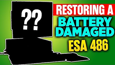 Restoring a battery-damaged ESA 486 Desktop Computer