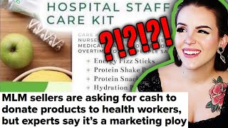MLM Distributors "Fundraisers" are Nothing but a Marketing Ploy