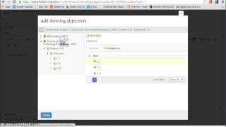 Common Core / State Frameworks screenshot 2
