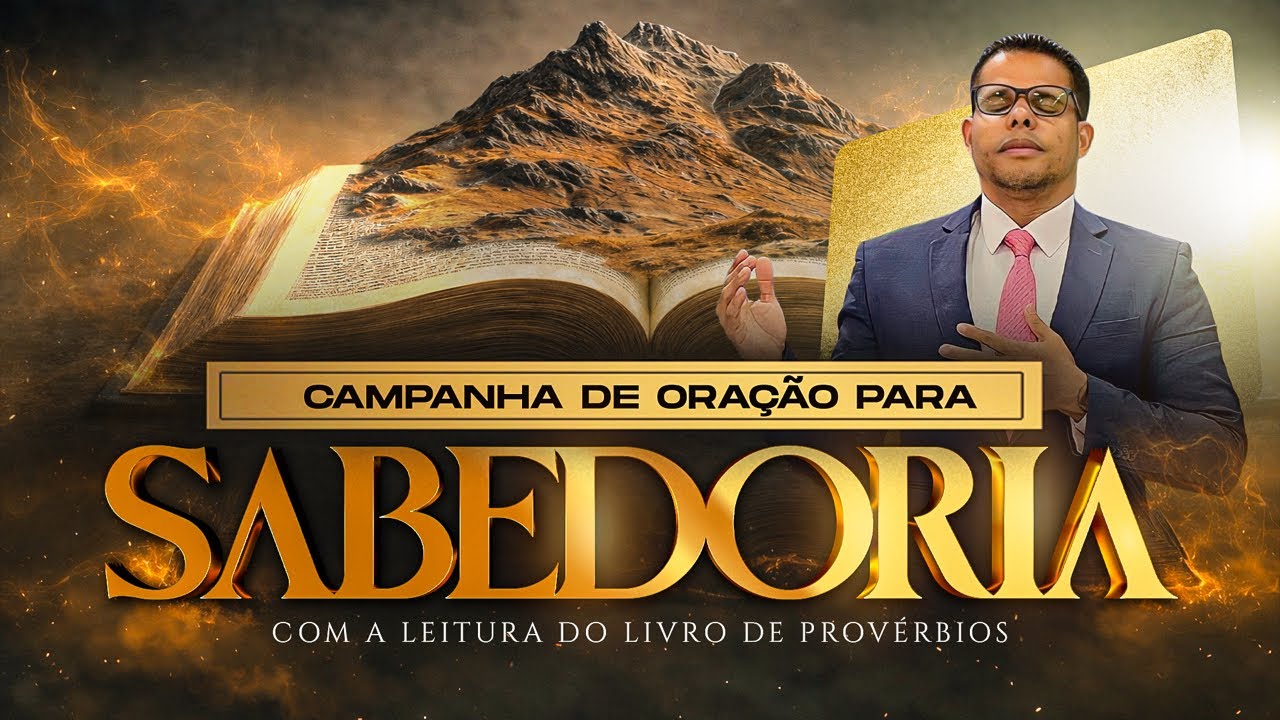 ao vivo - Campanha de oração para sabedoria 05/03/2026 - 31 dias de montes