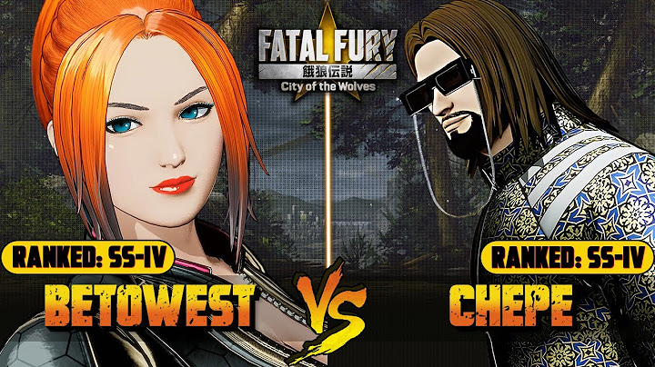 Fatal Fury: CotW 🔥 BETOWEST (Mai) Vs CHEPE (Salvatore) 🔥 FATAL FURY CotW High Level Gameplay!