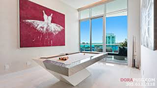 SOLD ~ Residences at The Bath Club, Penthouse 2006 ~ Miami Beach, Florida ~ Dora Puig