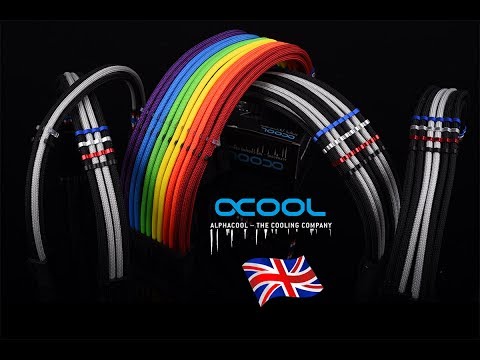 Vendor video: Alphacool Eiskamm cable comb and AlphaCord Sleeve (Paracord)
