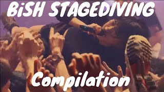 BiSH Stagediving Compilation ステージダイビング ビデオ集