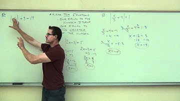 Intermediate Algebra Lecture 9.2 Part 2