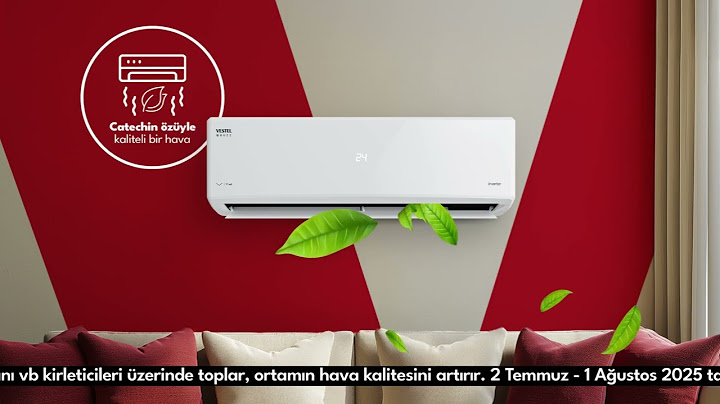 Vestel Klimalarla Serinlik Hep Sizinle!