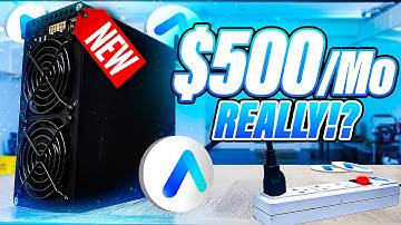 Earning $500 a Month with this NEW Crypto Miner | Goldshell AE Box