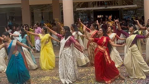 🌸 Onam Fusion Dance | Ethnic Beats & Festive Vibes @ CCE Irinjalakuda 🌸✨ thumbnail