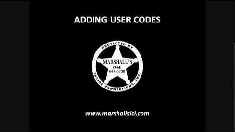 Adding User Codes To Your Honeywell Security System