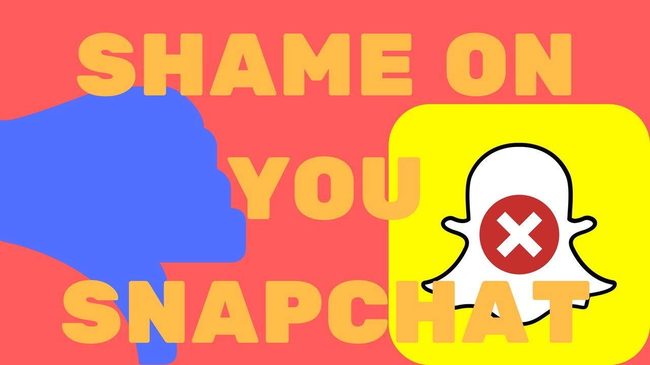DEAR SNAPCHAT "UNACCEPTABLE", THE CHUMS