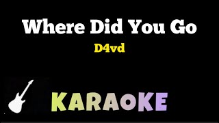 Download Lagu D4vd - Where Did You Go | Karaoke Guitar Instrumental MP3 Download Lagu D4vd - Where Did You Go | Karaoke Guitar Instrumental MP3