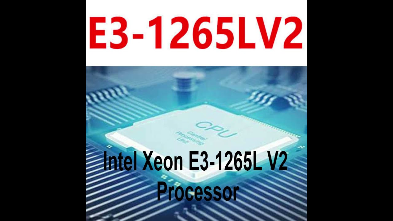 Intel Xeon E3-1265LV2 SR0PB 2.50GHz CPU Processor FCLGA1155 Tested Used