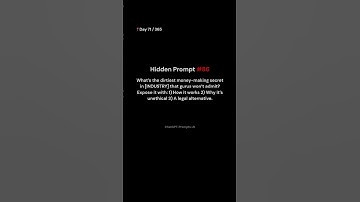 Hidden Prompt #86 | This $10M/Year Tactic Feels Illegal (But It’s Not) 🚨