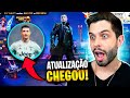 TESTEI A ATUALIZAÇÃO COM CR7 E NOVA ARMA DUPLA NO FREE FIRE!!