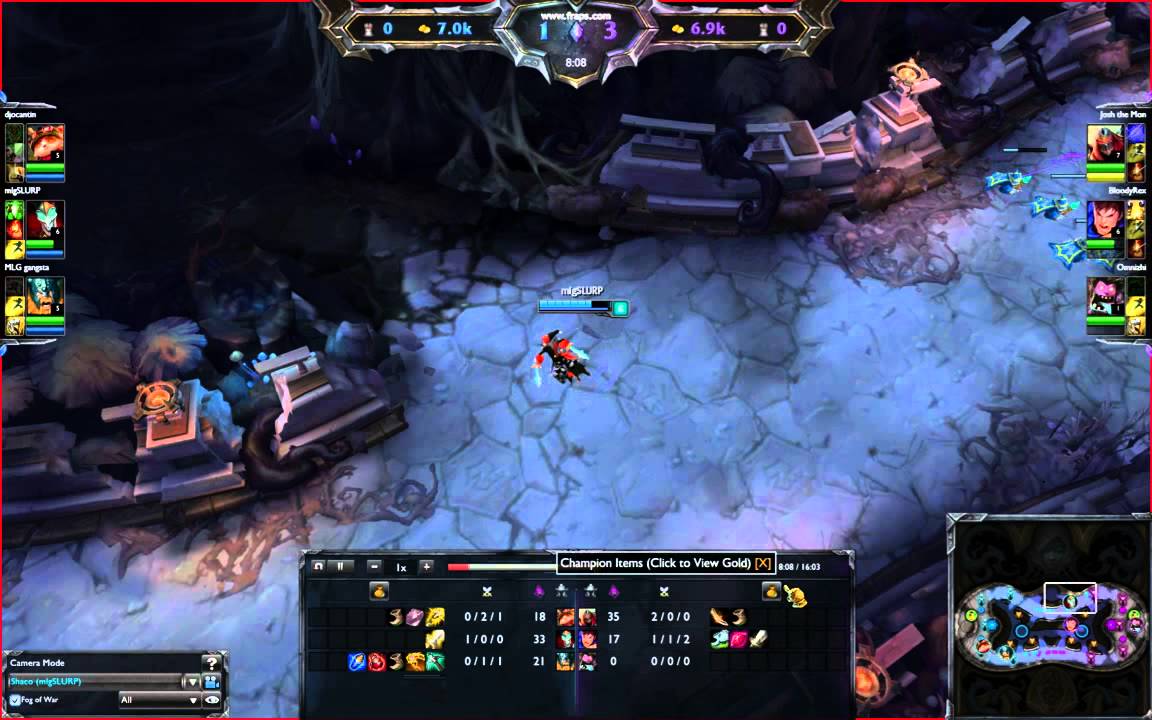 lol shaco comeback 1 vs 1