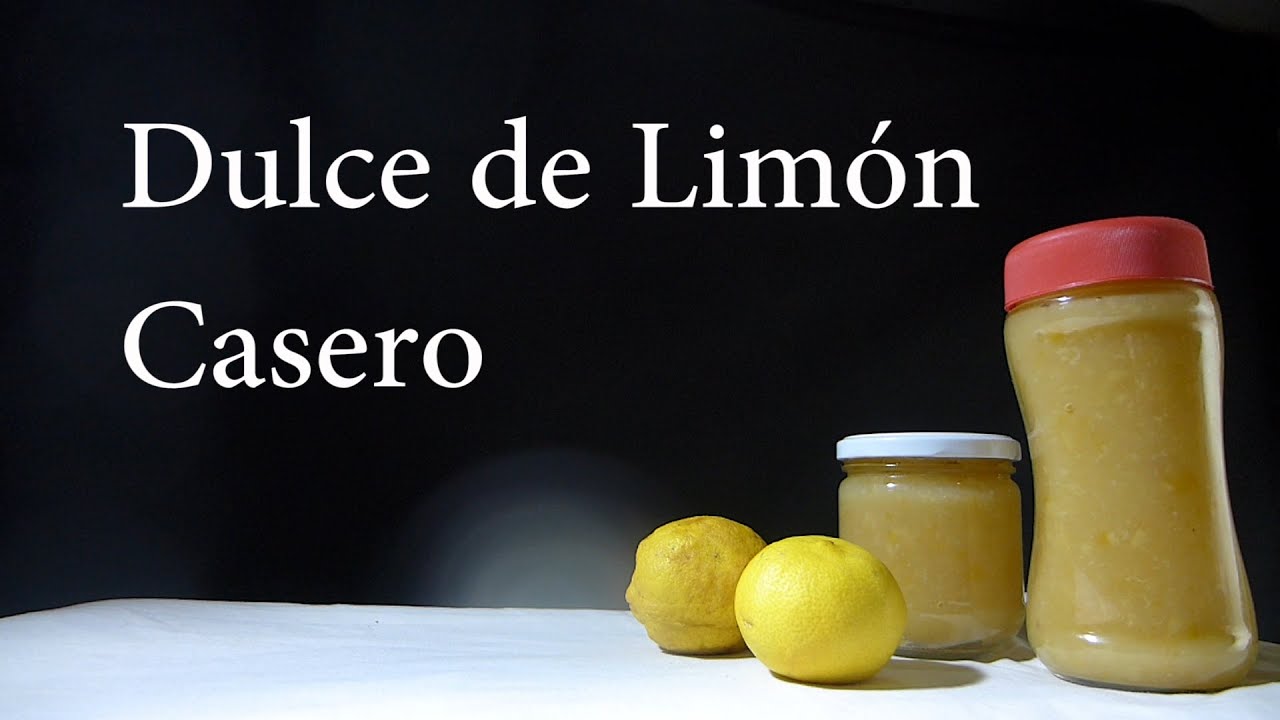 Dulce de Limón Casero (Muy Fácil) - YouTube
