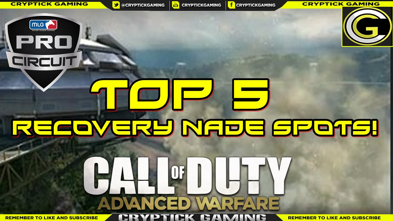 Advanced Warfare: RECOVERY SnD GB Tips - Top 5 'Nade Spots!