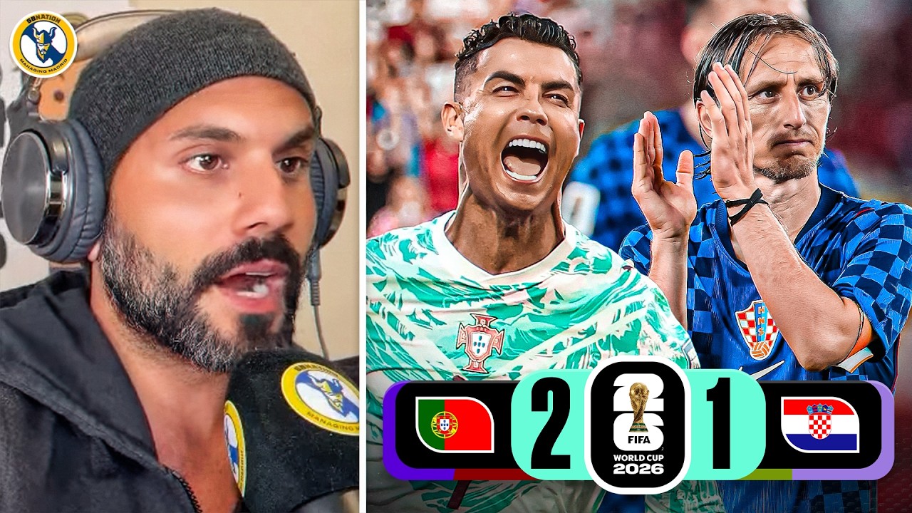 Reaction To Portugal's Win Over Croatia And Luka Modric's Farewell
