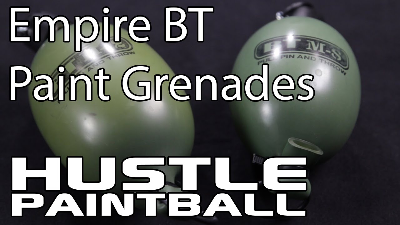 Empire BT Paint Grenades By Hustle Paintball