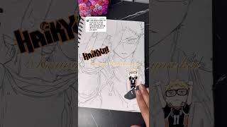 Drawing Tsukishima Kei #shortsviral #shorts