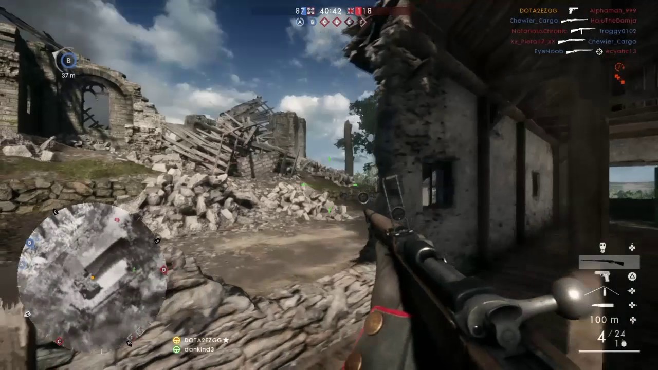 [BF1] Quick Scope - MONTAGE [PS4] - YouTube