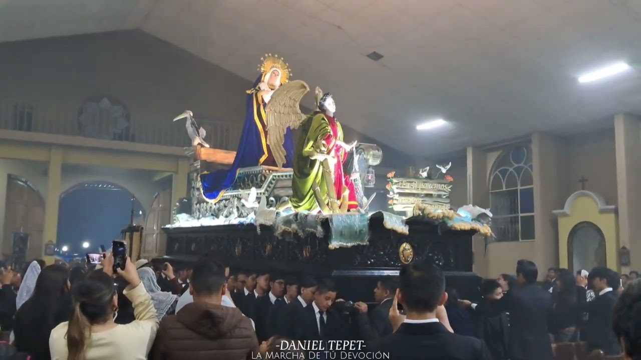 Entrada|Solemne Procesión|Festividad de los 7 Dolores de María Santísima|San Juan Sac., Guatemala