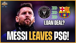 Leo Messi will leave PSG confirms manager! | Where will he play next? 🤔 image