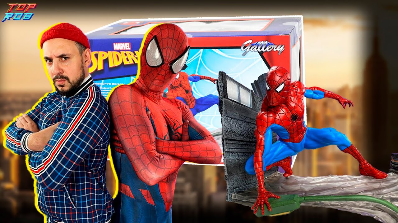 Webs toy. Распаковка фигурок человека паука.
