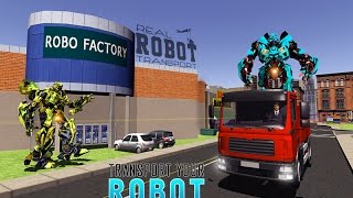 Super Robot Transport Truck 3D (By Open Sky Studio) Android Gameplay HD screenshot 1