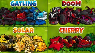 PVZ Fusion 3.1 Challenge! Team FAMILY Plants Fusion VS 3000 Alpha Zombie Football Tall-nut Leader