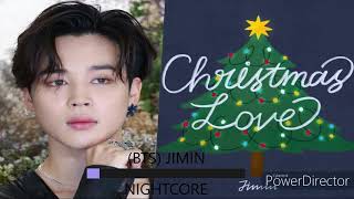 (BTS) Jimin -Christmas Love /Nightcore/