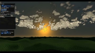 volumetric clouds in my vulkan grass renderer