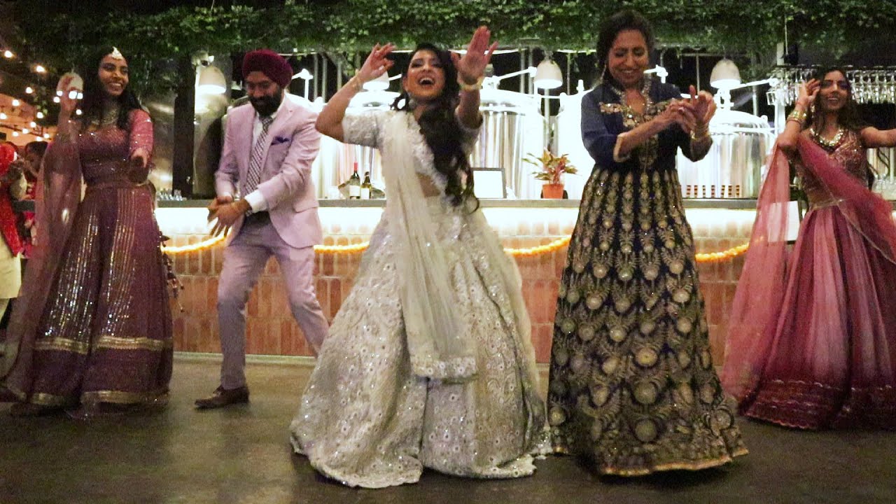 Groom's Family Suprise Performance Bhangra & Bollywood