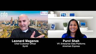 The Data Landscape is Evolving Continuously — Enterprise Data Platforms American Express, VP