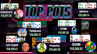 How Pros Play Heads Up HIGH STAKES POKER $50/$100 Cash Game Top Pots Ep38 Cards-UP Highlights