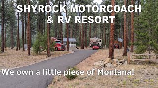 Shyrock Motorcoach & RV Resort // RV LOTS IN MONTANA! // Full Time RV Life