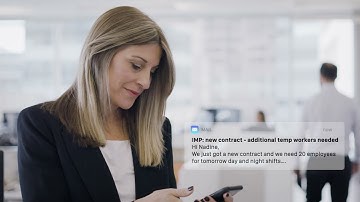 with randstad relevate workforce scheduling, a complete schedule is only one click away