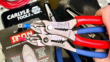 *NEW* - ICON 7” Wire Stripper, Cutter, Crimper - Is it a Copy Of Carlisle & Snap-On, or Better?
