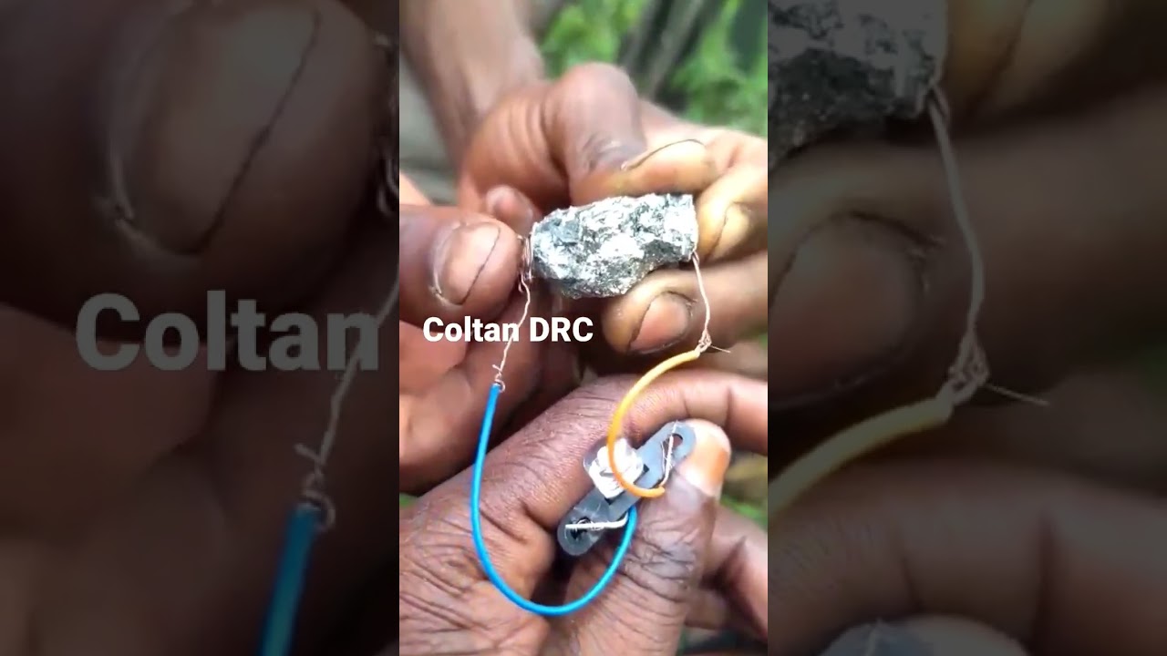 Coltan Stone DRC mineral strategy in the world