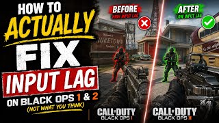 How to ACTUALLY Fix Input Lag on Black Ops 1 & 2 (Not What You Think)