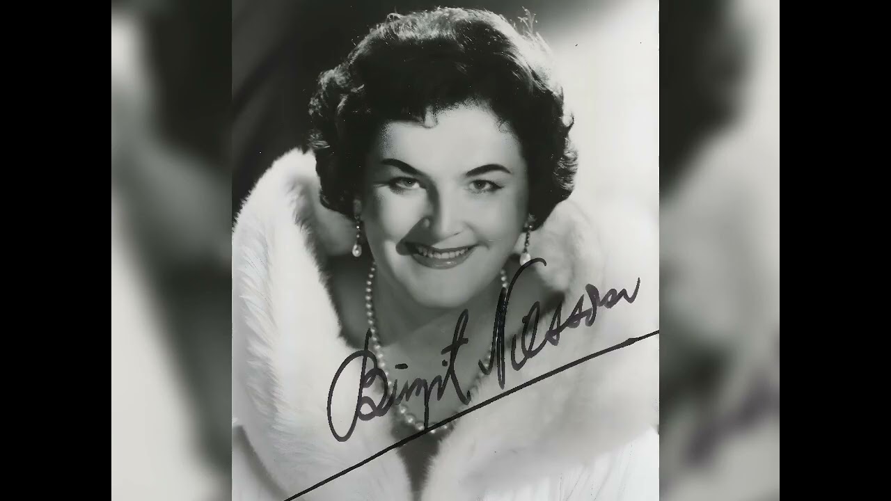 TREMENDOUS SINGING!!! Birgit Nilsson 1915 - 2008 Compilation of the legendary Swedish soprano
