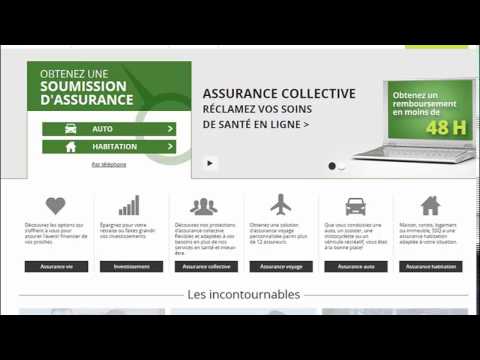 Accès assurés de SSQ - Modifier ses informations personnelles